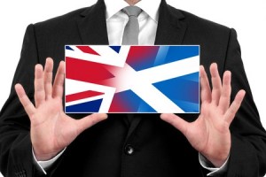 British - Scottish flag image